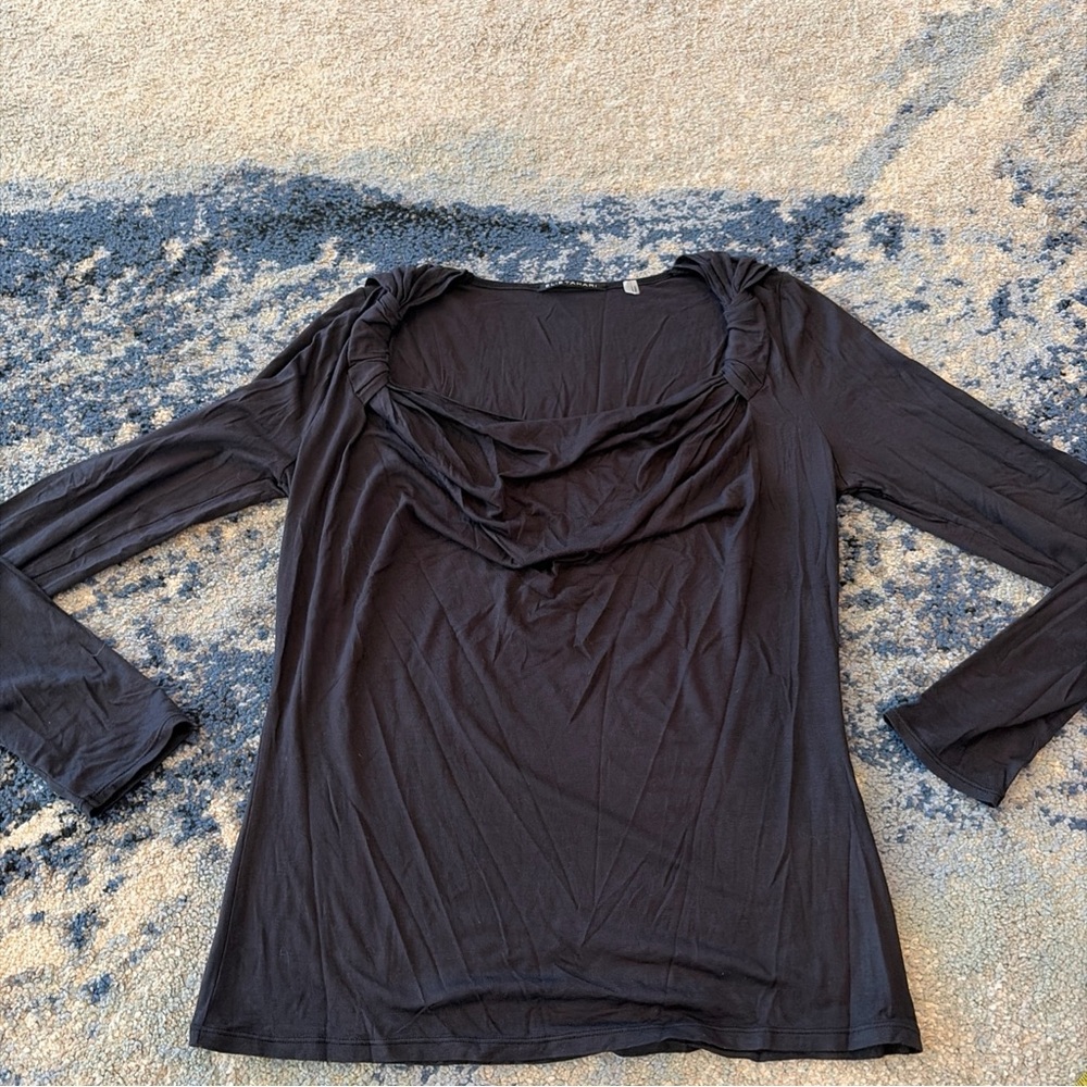 Elegant Black Women's Top